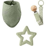 Kleines BIBS-Geschenkset, Salbei 1×1Set