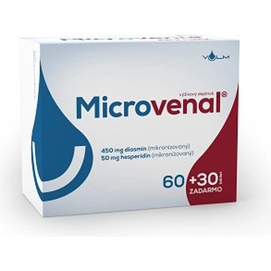 VULM Microvenal 1×90 tbl, 60+30 gratuit