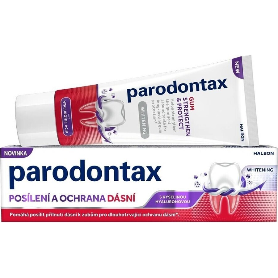 Parodontax Consolidarea și protecția gingiilor Albire ZP 1×75 ml, , pastă de dinți