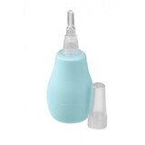 Aspirateur nasal avec embout en silicone, +0 mois, bleu, Babyono