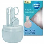 Canpol babies Nail care set for babies / blue 1×1pcs, nail set