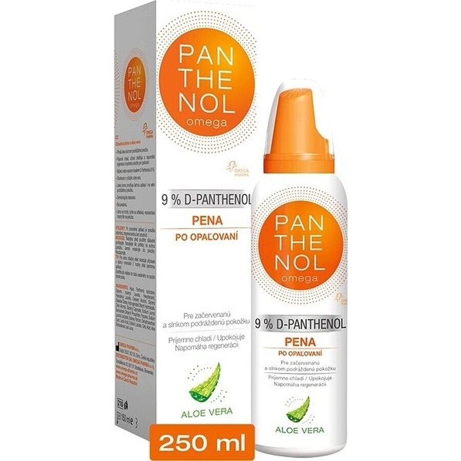 PANTHENOL Omega 9% ALOE VERA 1×150 ml, spumă