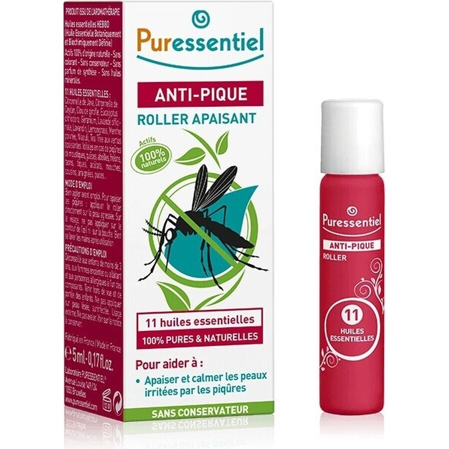 PURESSENTIEL Insect Sting Roller 1×5 ml pour les piqûres d'insectes