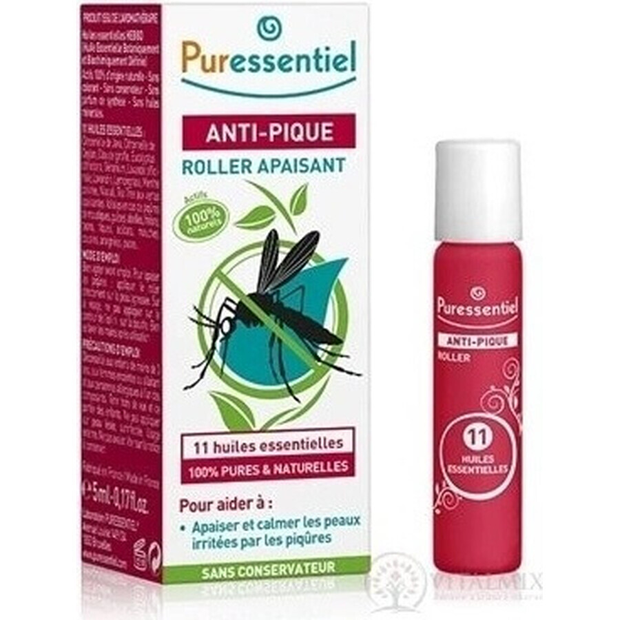 PURESSENTIEL Insect Sting Roller 1×5 ml pour les piqûres d'insectes