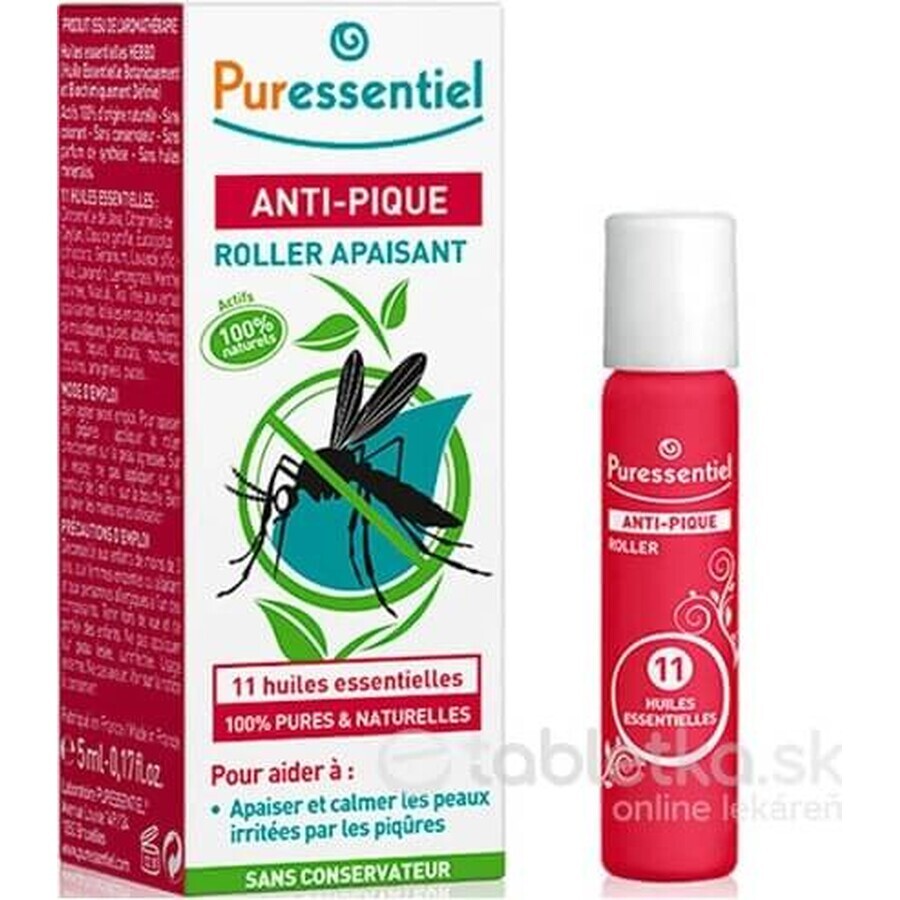 PURESSENTIEL Insect Sting Roller 1×5 ml pour les piqûres d'insectes