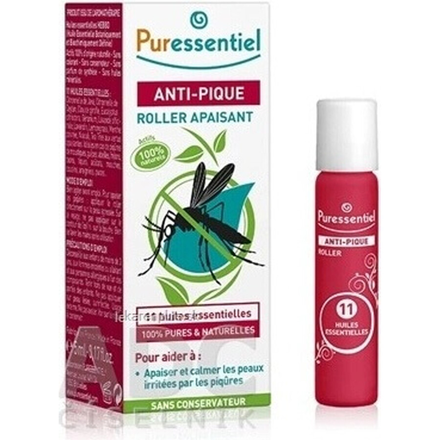 PURESSENTIEL Insect Sting Roller 1×5 ml pour les piqûres d'insectes