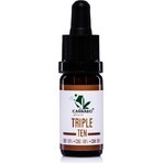 CANNABIOpharm TRIPLE TEN- CBD 10%-CBG 10%-CBN 10% 1×10 ml, aceite que contiene CBD, CBG y CBN