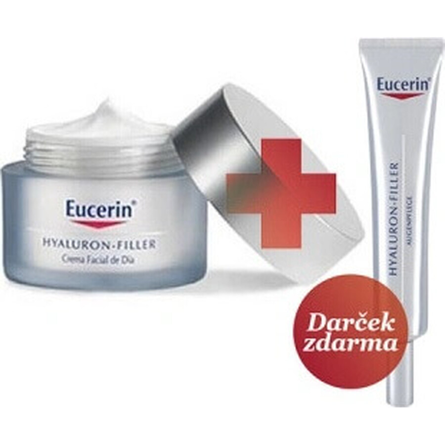 Eucerin HYALURON-FILLER anti-rimpel dagcrème 1×50 ml, crème voor droge huid