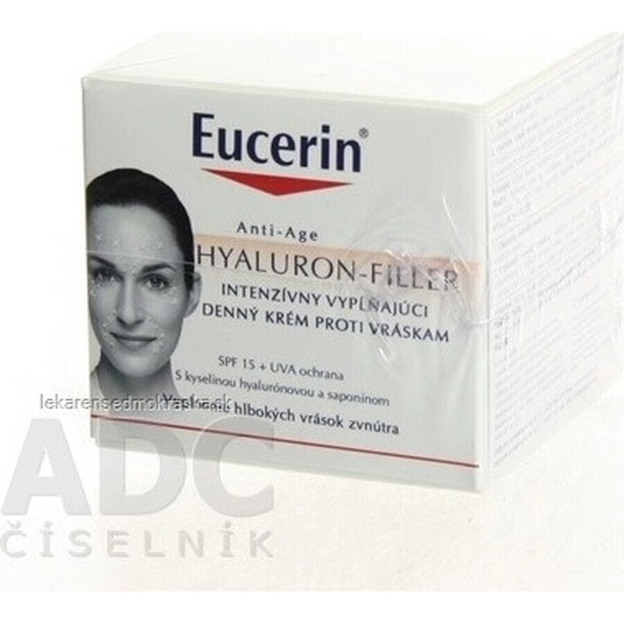 Eucerin HYALURON-FILLER anti-rimpel dagcrème 1×50 ml, crème voor droge huid