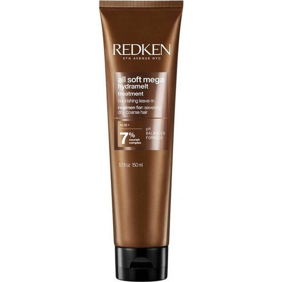 Redken Rinseless Care for dry curly and wavy hair All Soft Mega Curl with Hydramelt 1×150 ml, conditioner