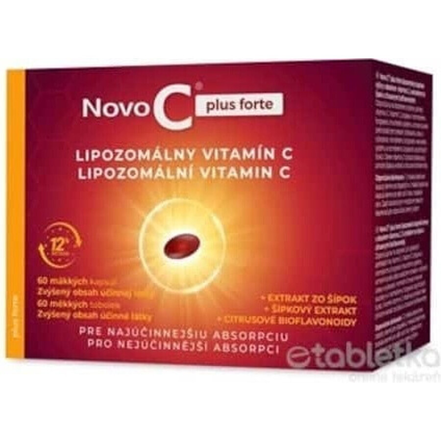 Novo C plus forte LIPOSOMAL VITAMIN C 1×60 tbl