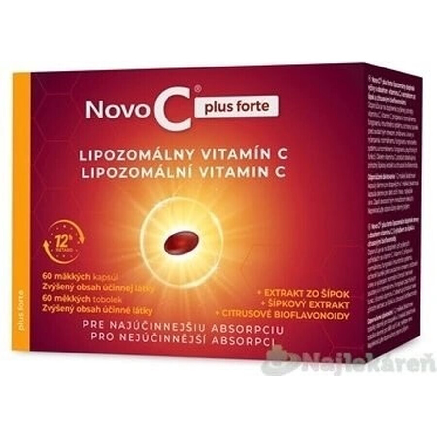 Novo C plus forte LIPOSOMAL VITAMIN C 1×60 tbl