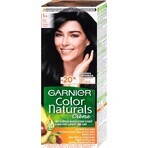 Garnier Color Naturals permanent hair color 1+ Ultra Black 1×1 bucată, culoare păr