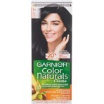 Garnier Color Naturals permanent hair color 1+ Ultra Black 1×1 bucată, culoare păr