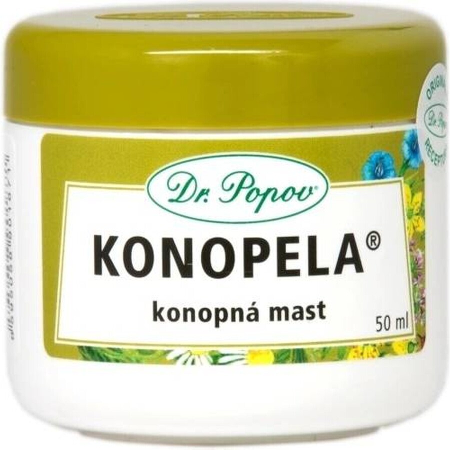 DR. POPOV KONOPELA pommade de chanvre 1×50 ml, pommade de chanvre