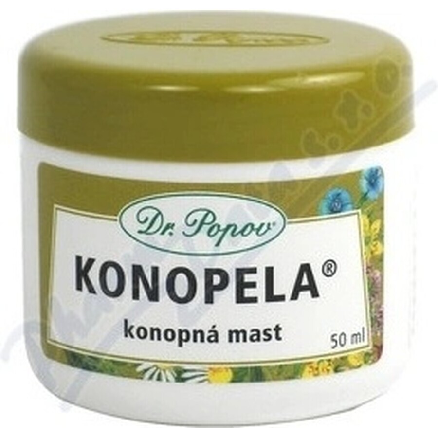 DR. POPOV KONOPELA pommade de chanvre 1×50 ml, pommade de chanvre