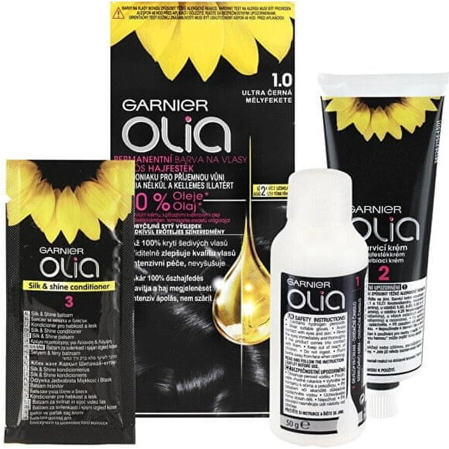 Garnier Olia permanent hair color 3.23 Dark Chocolate 1×1 set, permanent hair color