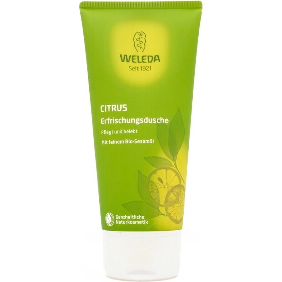 WELEDA Shower Emulsion Citrus 1×200 ml, shower emulsion