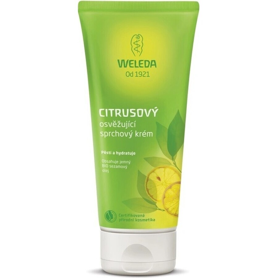 WELEDA Shower Emulsion Citrus 1×200 ml, shower emulsion