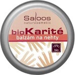 Saloos bioKarité conditionneur d'ongles 1×19 ml, haute teneur en zinc, régénère, adoucit