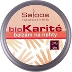 Saloos bioKarité conditionneur d'ongles 1×19 ml, haute teneur en zinc, régénère, adoucit