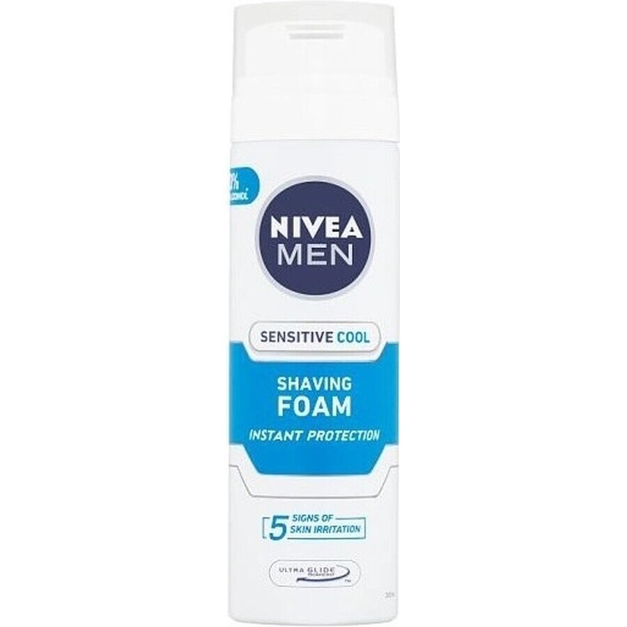 NIVEA MEN Sensitive Cooling 1×200 ml, spumă de ras