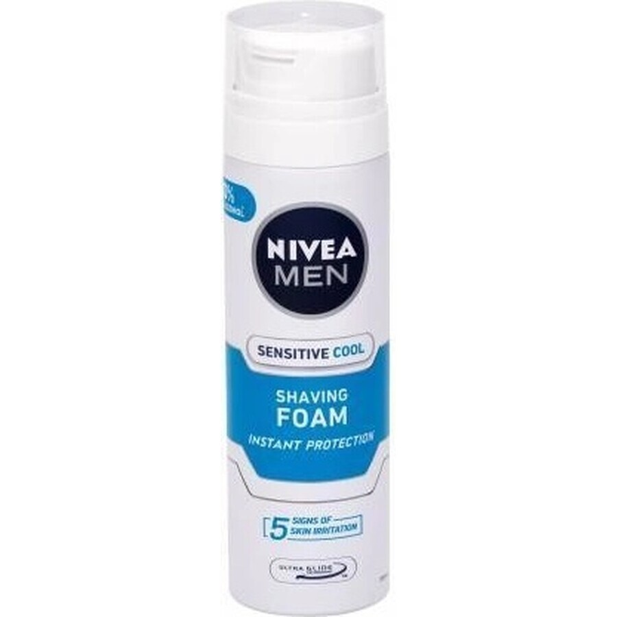 NIVEA MEN Sensitive Cooling 1×200 ml, spumă de ras