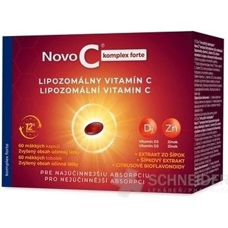 Novo C complex forte LIPOSOMAL VITAMINA C 1×60 tbl