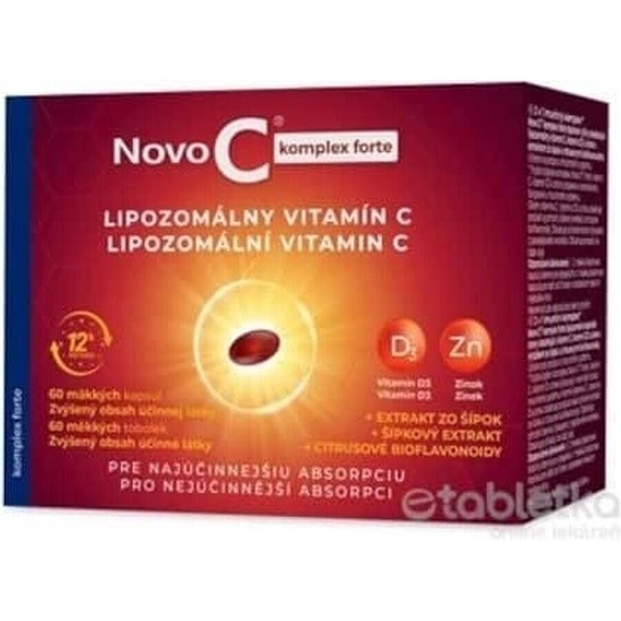 Novo C complex forte LIPOSOMAL VITAMINA C 1×60 tbl