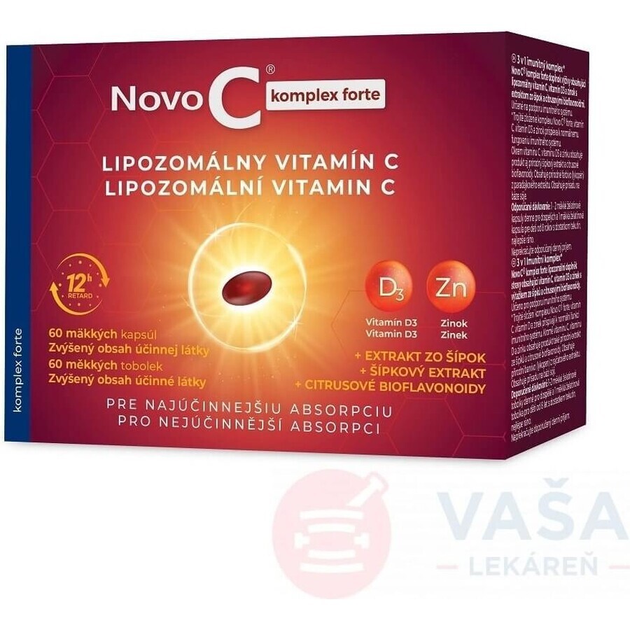 Novo C complex forte LIPOSOMAL VITAMINA C 1×60 tbl