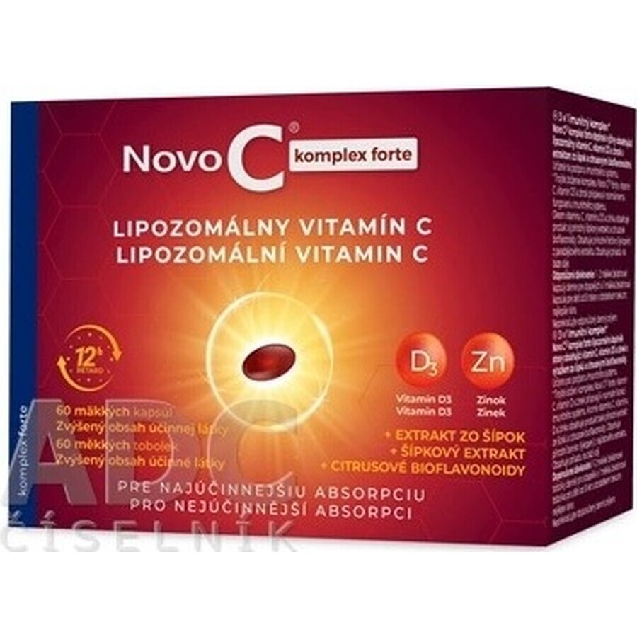 Novo C complex forte LIPOSOMAL VITAMINA C 1×60 tbl