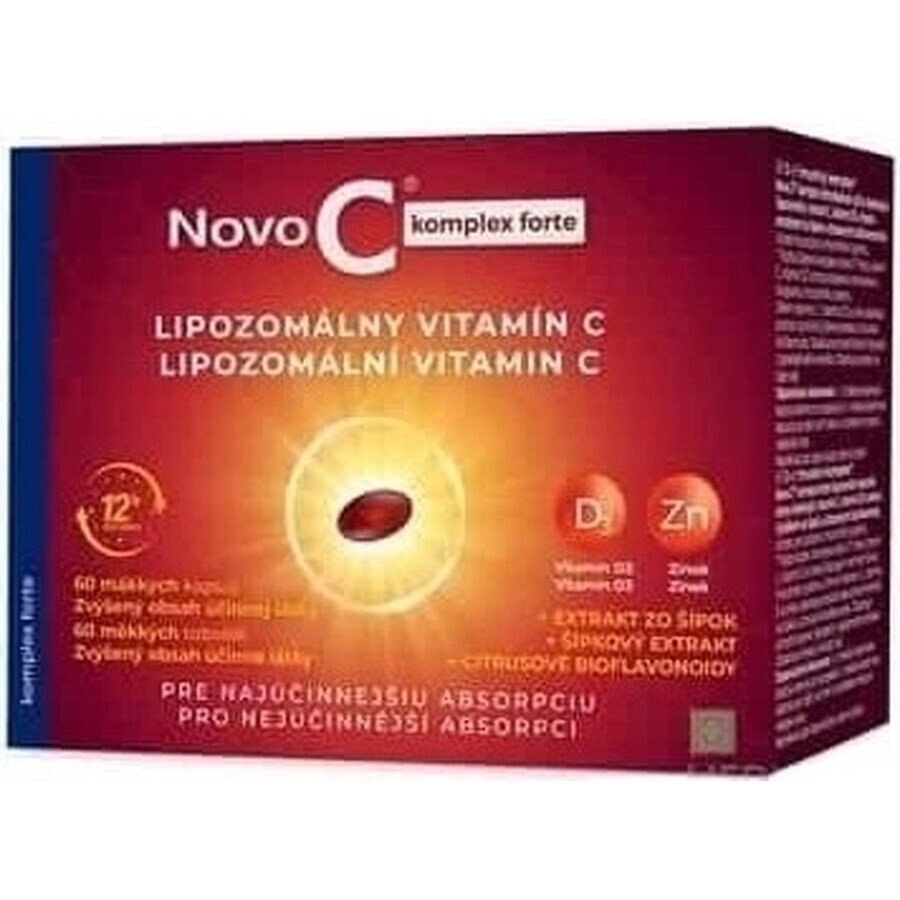 Novo C complex forte LIPOSOMAL VITAMINA C 1×60 tbl