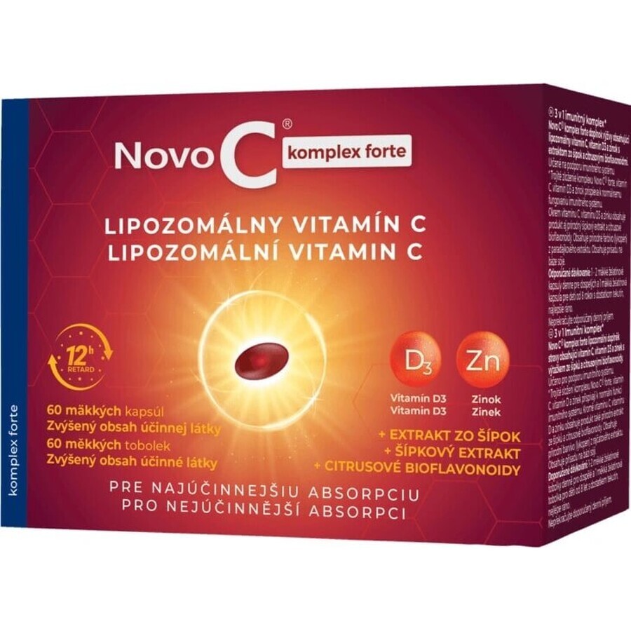 Novo C complex forte LIPOSOMAL VITAMINA C 1×60 tbl