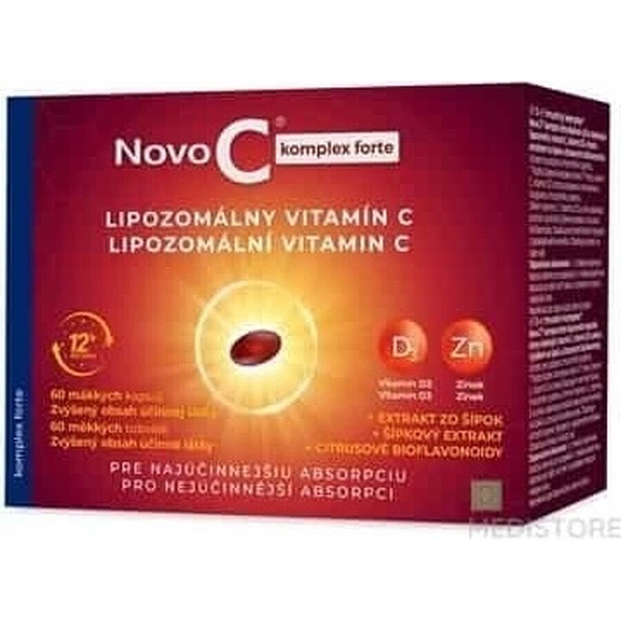 Novo C complex forte LIPOSOMAL VITAMINA C 1×60 tbl