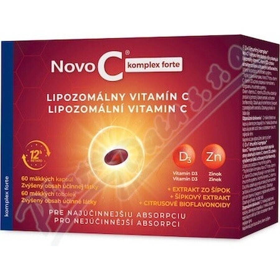 Novo C complex forte LIPOSOMAL VITAMINA C 1×60 tbl