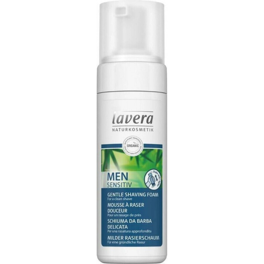 Lavera mousse à raser douce pour hommes 150ml 1×1 pc