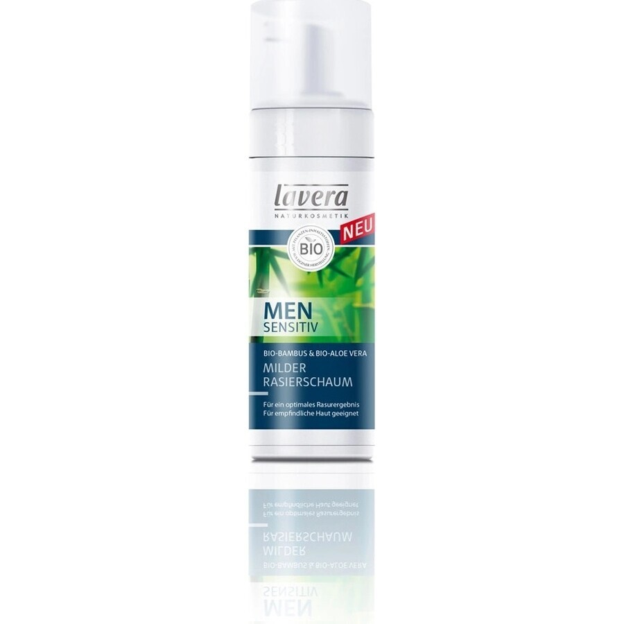 Lavera mousse à raser douce pour hommes 150ml 1×1 pc