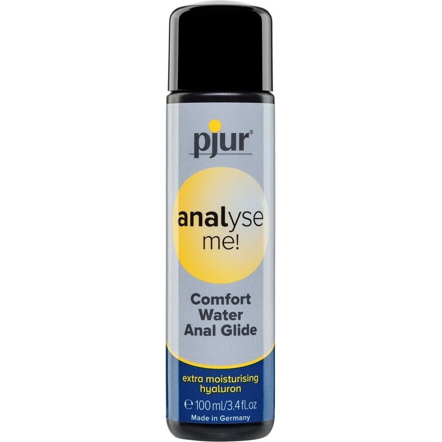 Pjur Lubrikant m'analyse ! Comfort Anal Glide L 1×100 ml, gel lubrifiant