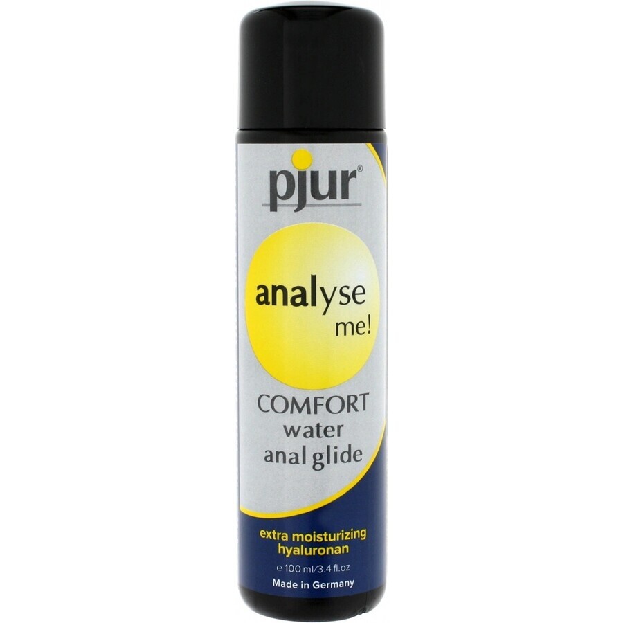 Pjur Lubrikant m'analyse ! Comfort Anal Glide L 1×100 ml, gel lubrifiant