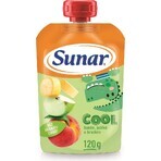 Sunar COOL Fruit Peach, Banana, Apple 1×120 g, Peach, Banana, Apple, 12m+