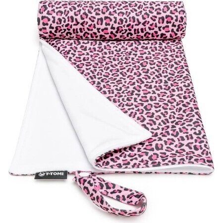 T-TOMI Matelas à langer Pink Cheetah 1×1 pc, matelas à langer