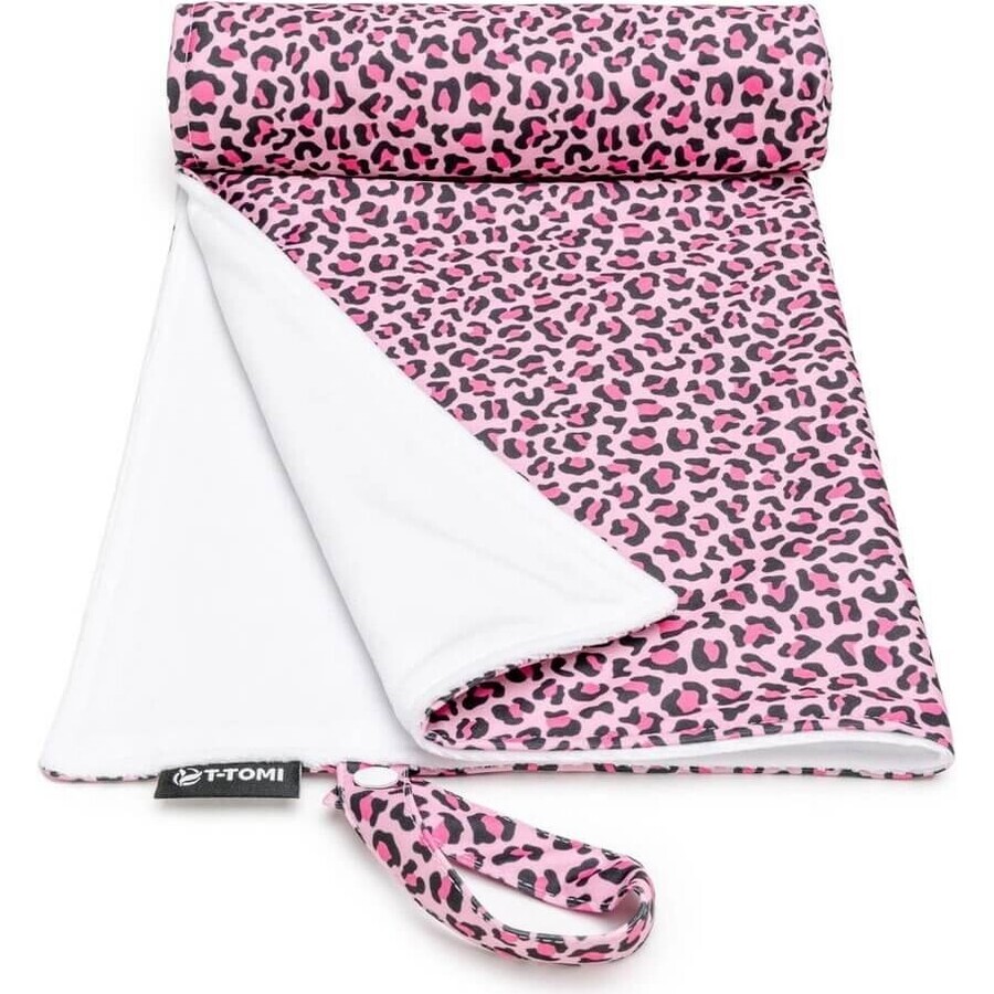 T-TOMI Matelas à langer Pink Cheetah 1×1 pc, matelas à langer