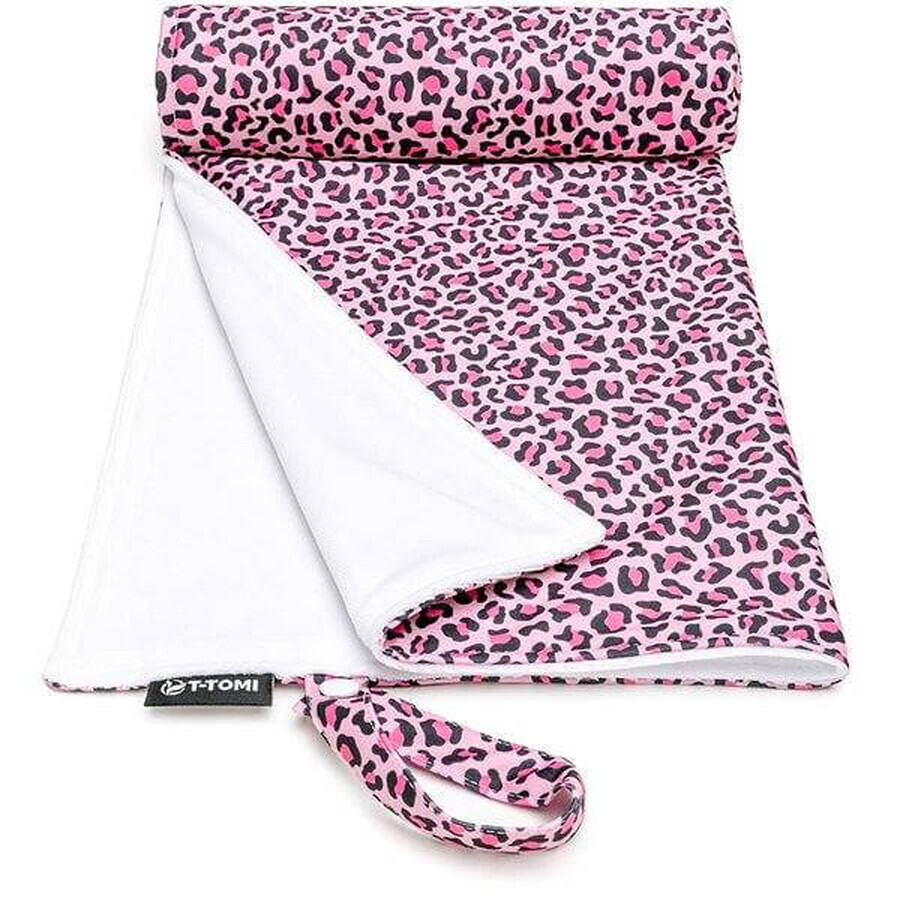 T-TOMI Matelas à langer Pink Cheetah 1×1 pc, matelas à langer