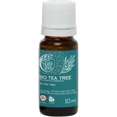 Tierra Verde Tea Tree Huile Essentielle Biologique 30ml 1×1 pc, huile