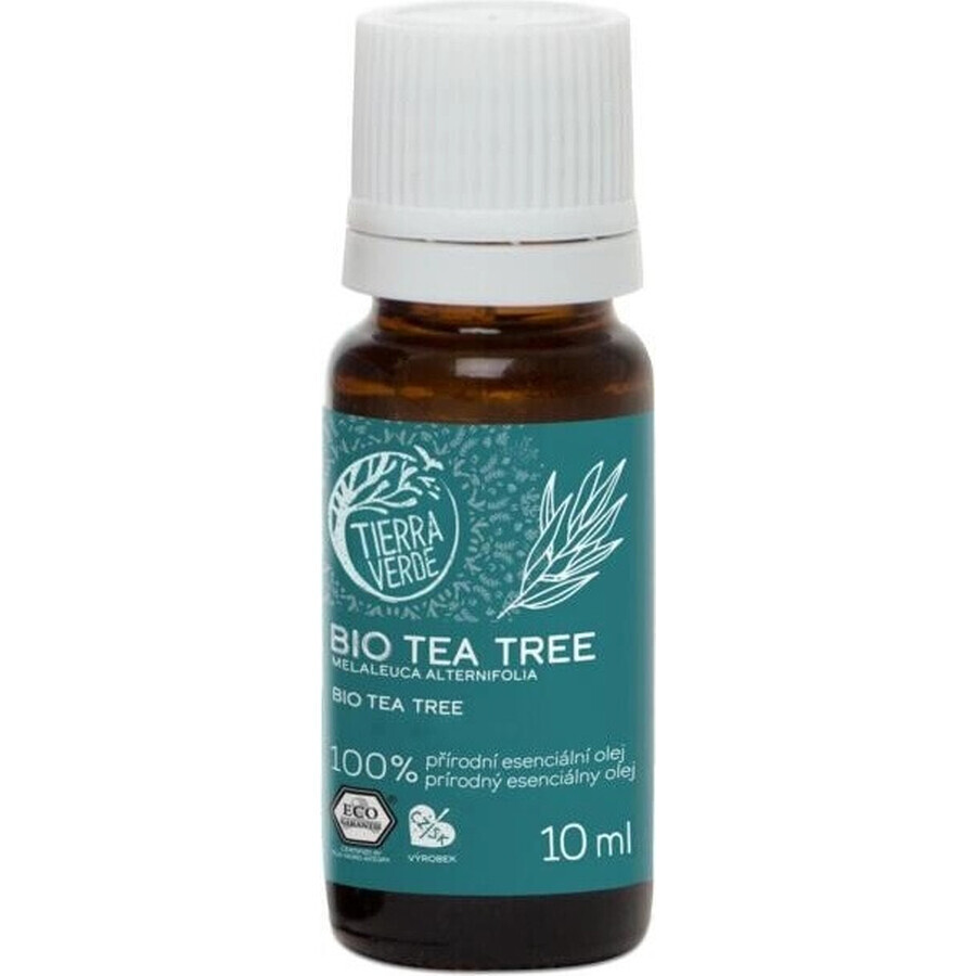 Tierra Verde Tea Tree Huile Essentielle Biologique 30ml 1×1 pc, huile