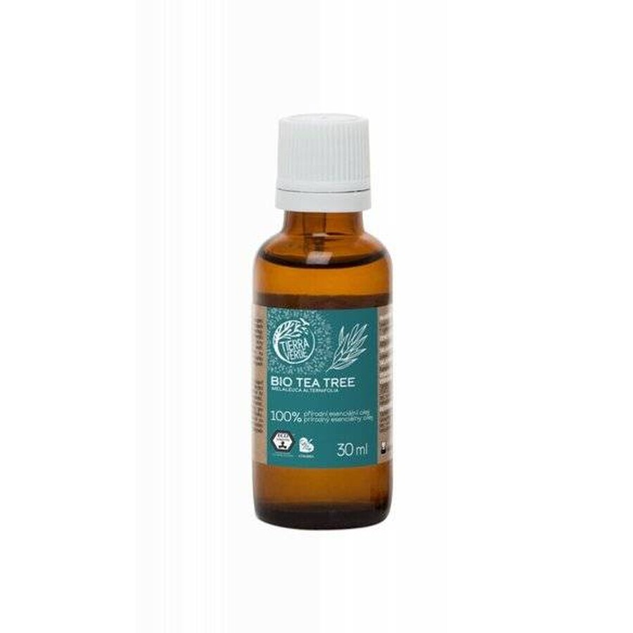 Tierra Verde Tea Tree Huile Essentielle Biologique 30ml 1×1 pc, huile