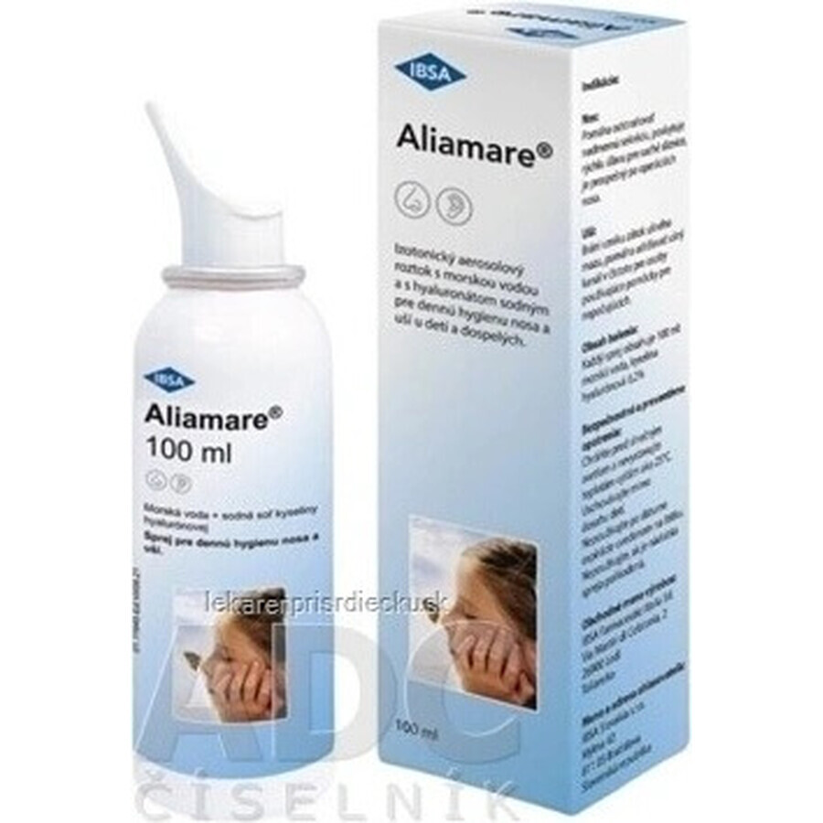 ALIAMARE 1×100 ml, solution isotonique en aérosol