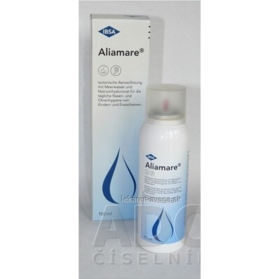 ALIAMARE 1×100 ml, solution isotonique en aérosol