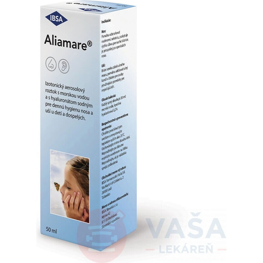 ALIAMARE 1×100 ml, solution isotonique en aérosol