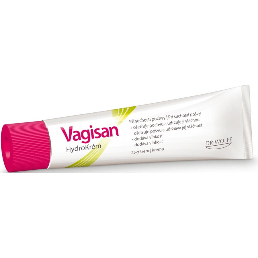 Vagisan HydroCream Cremolum 1×16 pcs, suppositoires vaginaux